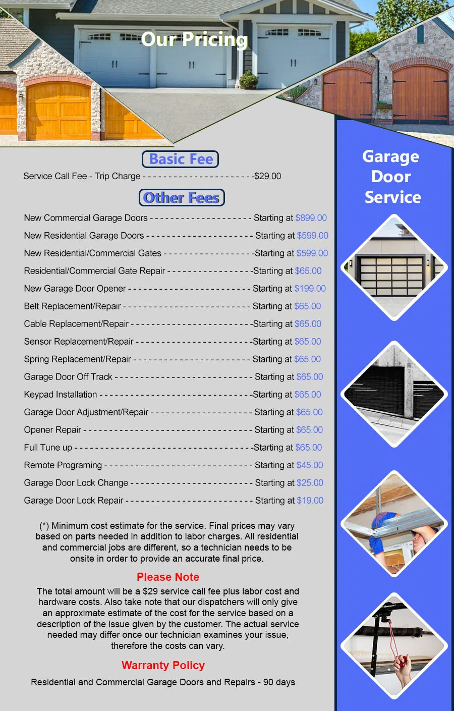 Metro Garage Door Service Marysville, WA 360-449-6199